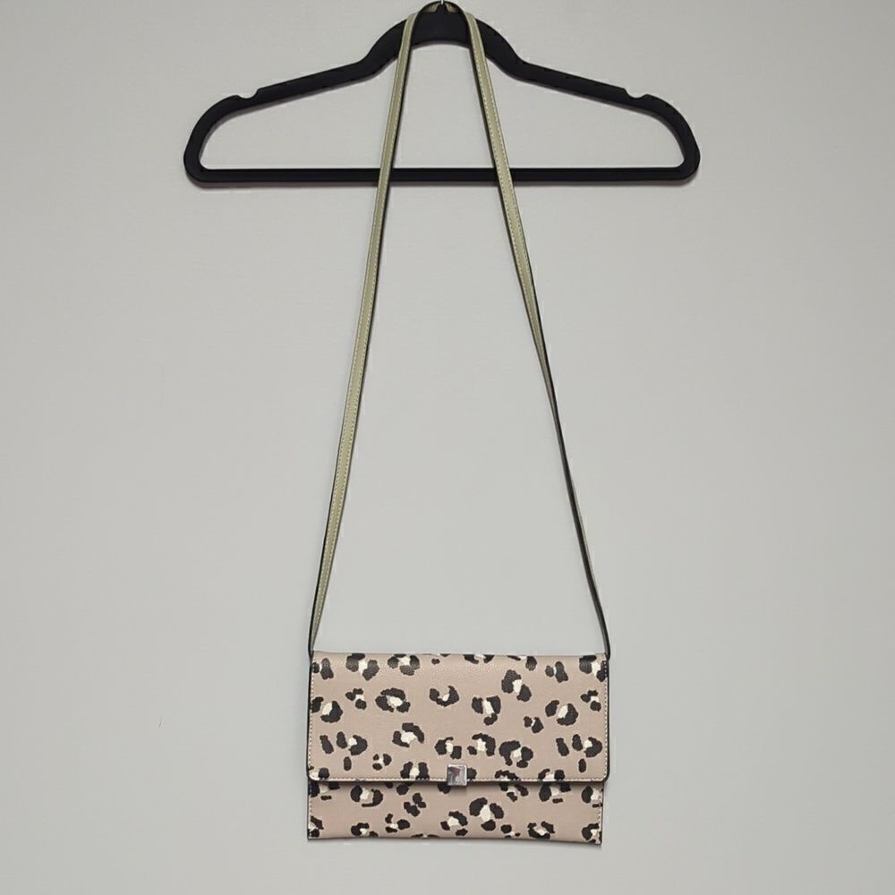 a new day Leopard Print Crossbody Bag - Cream and Black